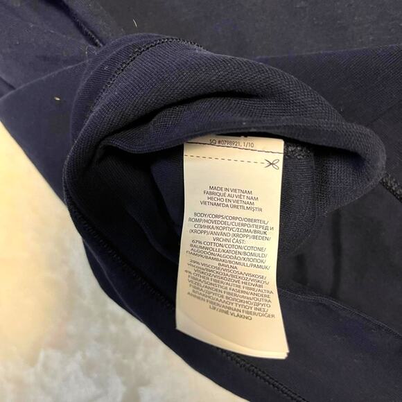 NWT Ralph Lauren Polo Pullover Men's 4XLT Dark Blue 1/4 Zip Soft Stretch Sweater - Picture 8 of 10